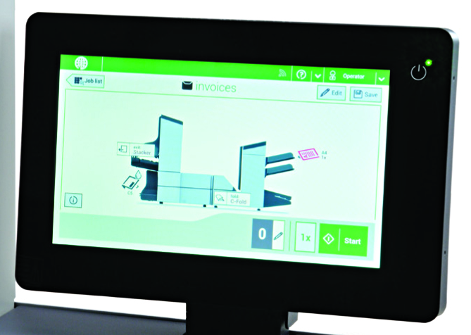 6608 Series touchscreen control panel